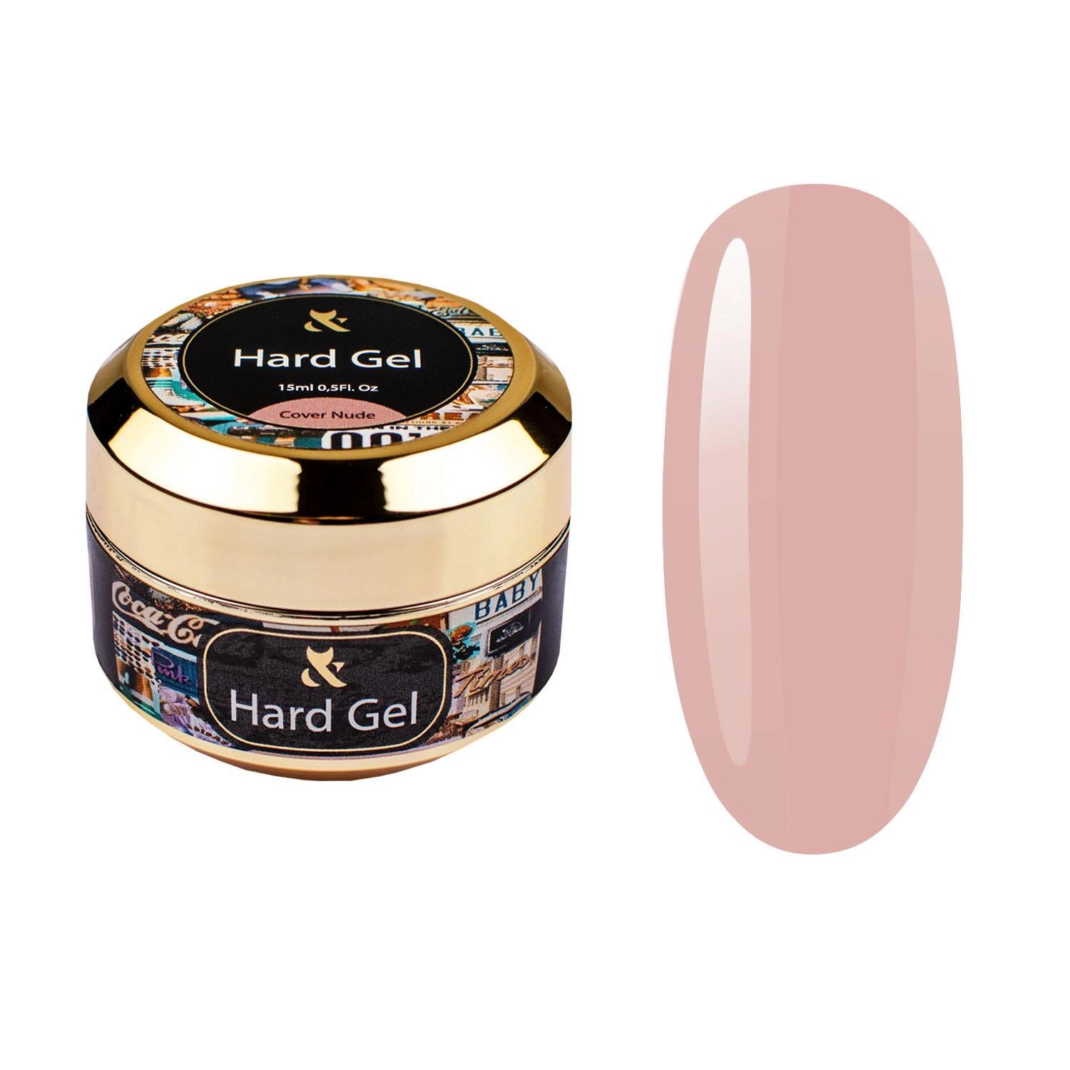 Hard Gel Cover Nude 15ml Marka FOX