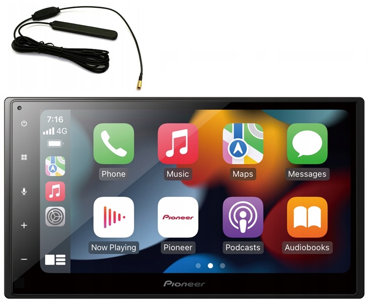 Pioneer SPH-DA360DAB 2DIN autorádio Android CarPlay ++ anténa Dab
