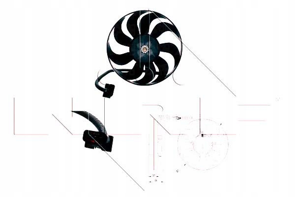 Nrf Ventilátor Chladiče Vw 1,4/1,6/1,9TDI GOLF4/B Asistent řidiče #28