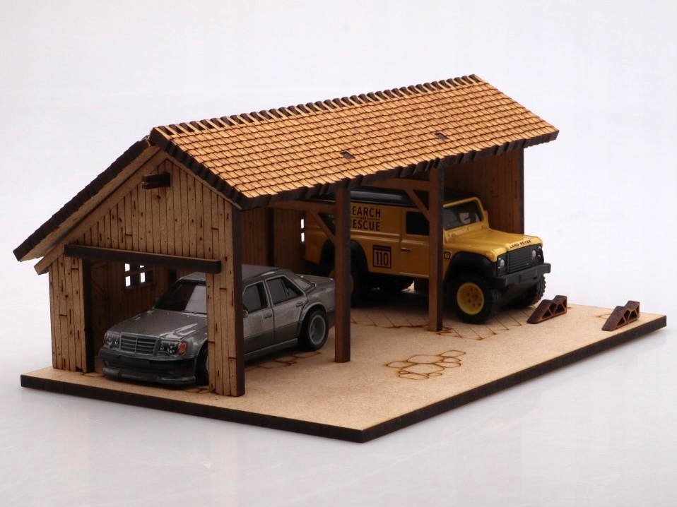 Barnfind Diorama Kit Lasercut Diorama 1:64