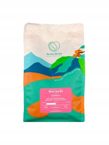 Levně BeMyBean Burundi Yandaro 1000 g Espresso