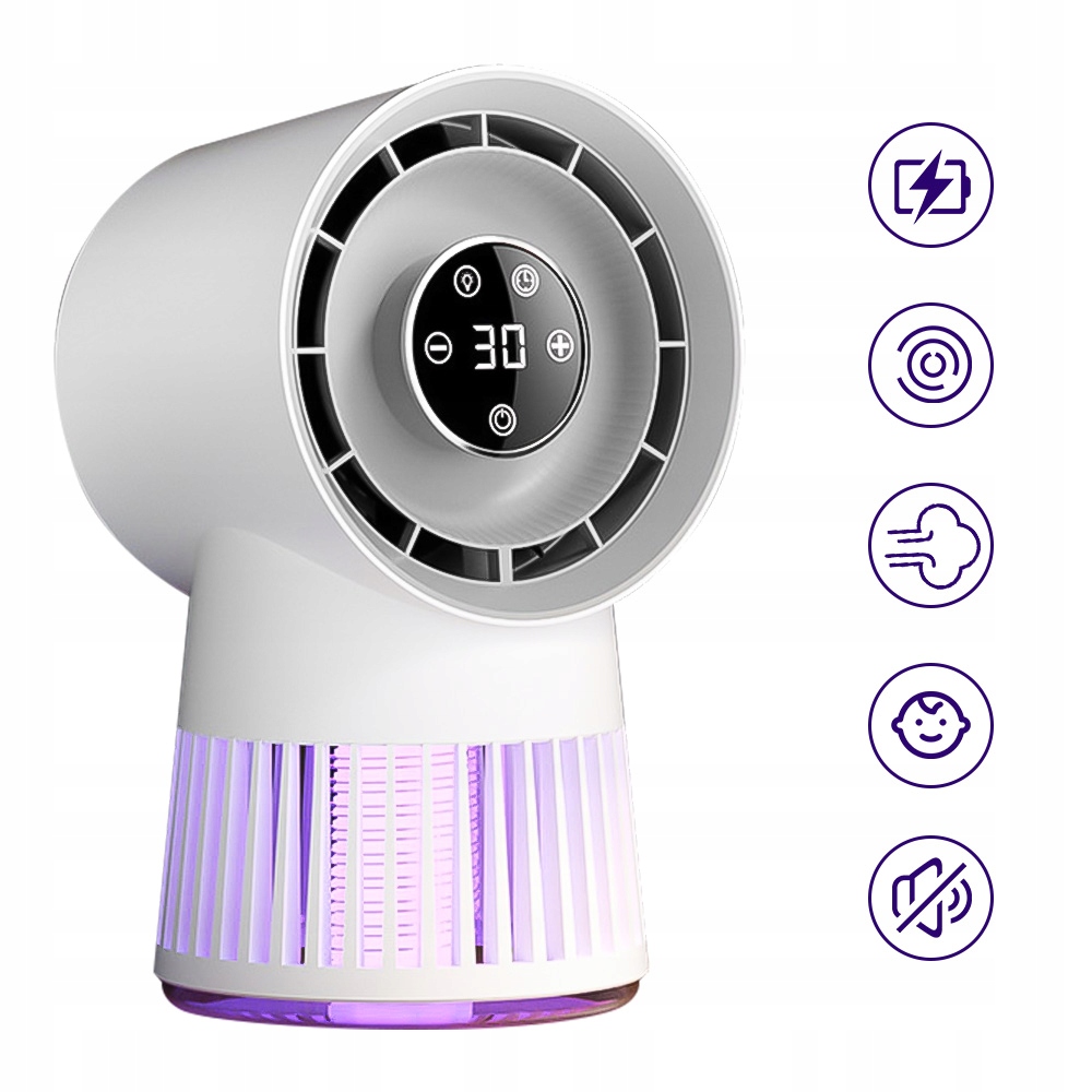 Elektrická Uv Insekticidní Lampa Proti Komárům S Venkovním Ventilátorem