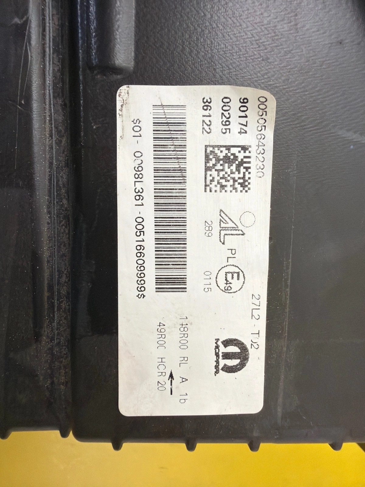 light right Alfa Romeo Tonale Full Led 2022-2025 00505643230