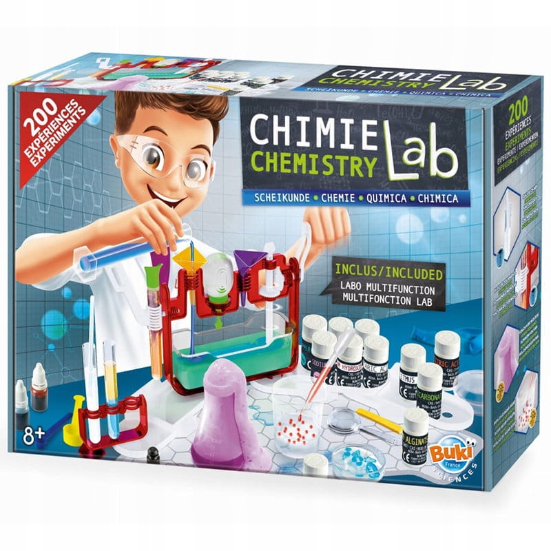 

Buki 200 eksperymentów chemicznych Mały Chemik