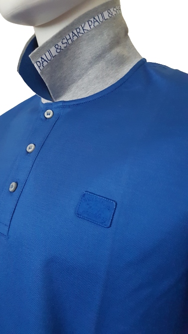 Paul&Shark - koszulka polo męskie Wzór dominujący bez wzoru