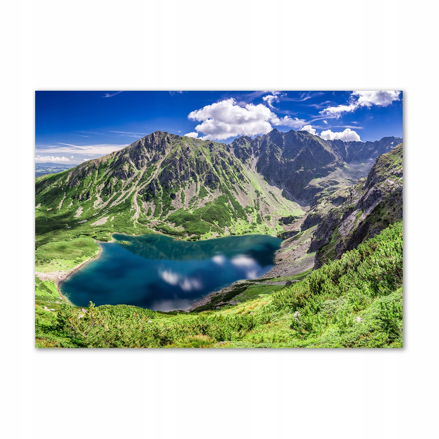 

Foto obraz szklany Czarny staw Tatry 100x70