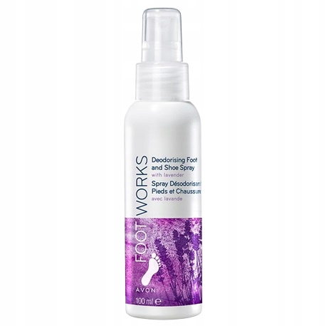 AVON FootWorks Lawendowy spray do stóp i obuwia