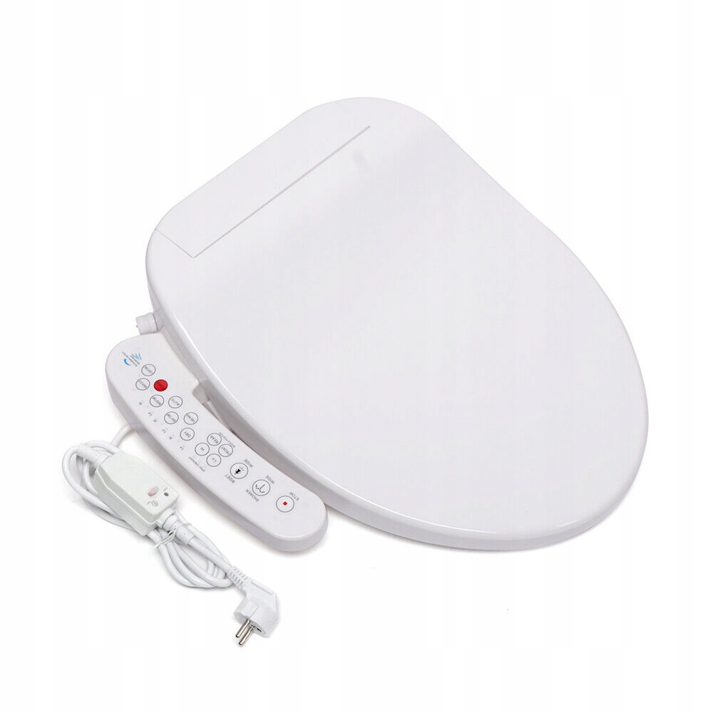 INTELIGENTNA PODGRZEWANA NAKŁADKA NA TOALETĘ WIELOFUNKCYJNE Kształt owalny