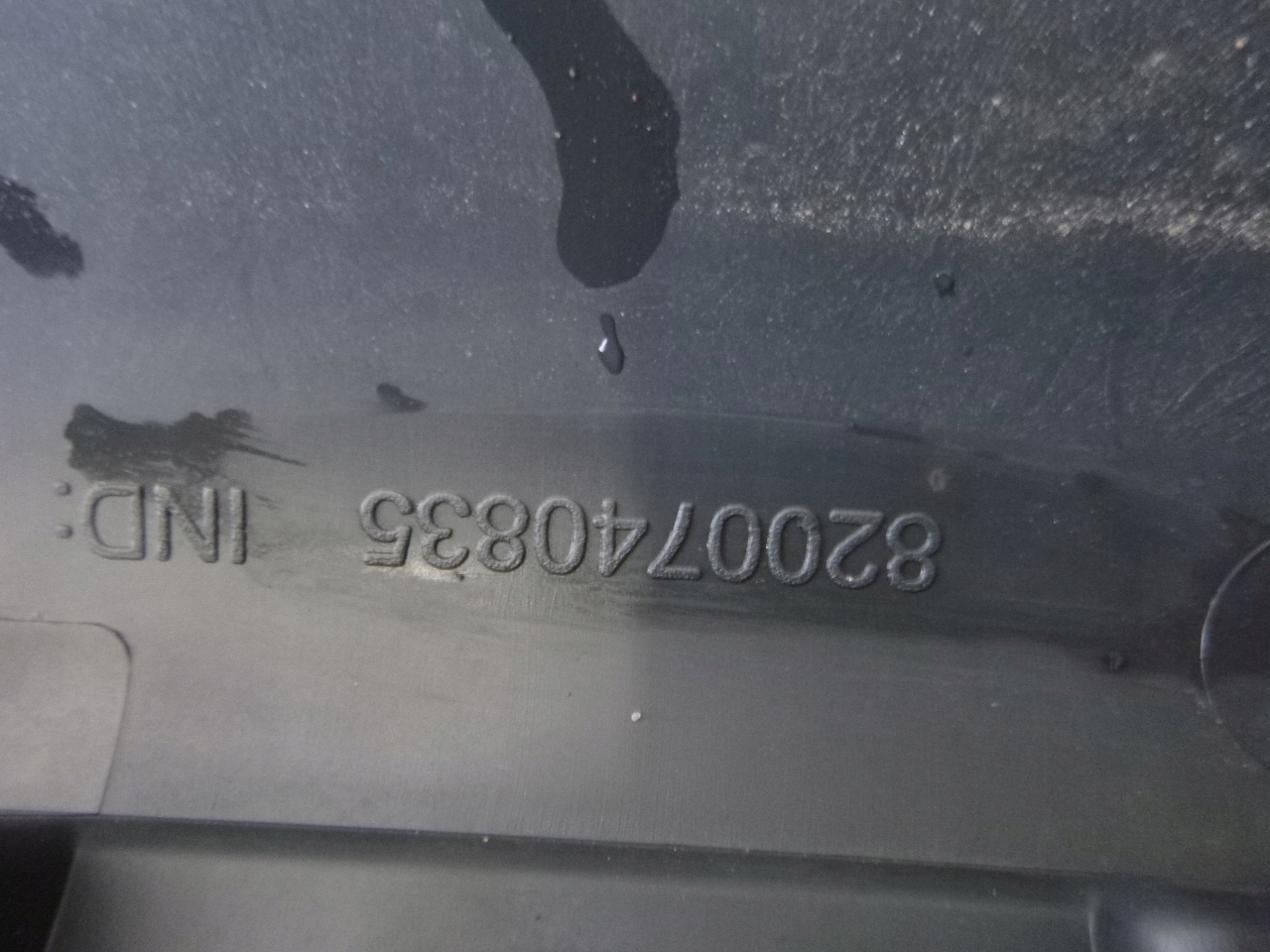 SANDERO STEPWAY and 08-12 moulding threshold right