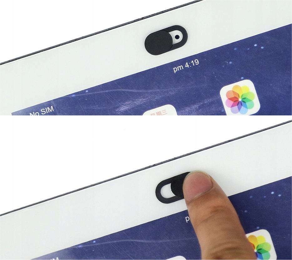 3 x ZAŚLEPKA ZASŁONKA DO KAMERKI KAMERY LAPTOPA Model W067 BIAŁY