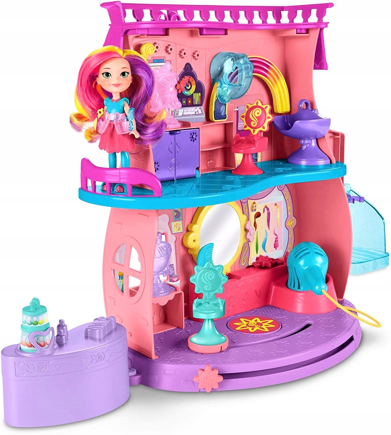 Mattel SUNNY DAY SALON PIĘKNOŚCI Mega duży ZESTAW Marka inna