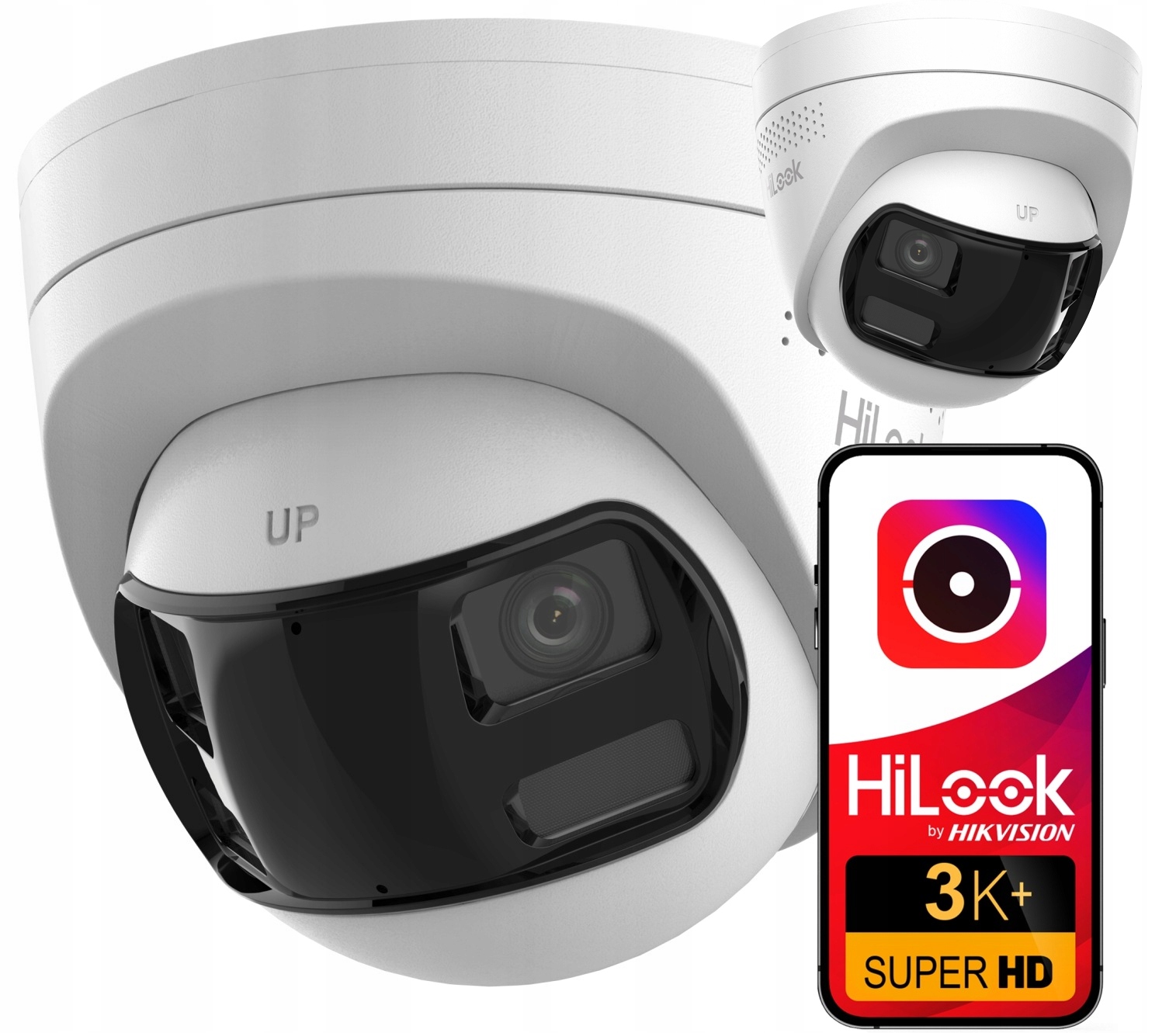 6MP panoramatická Ip kamera HiLook od firmy Hikvision Dual Lens IPC-T260HAD-LUF/SL