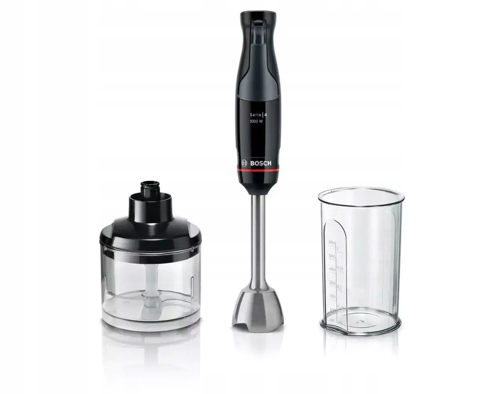 Ruční mixér Bosch MSM4B620 ErgoMaster Serie 4 černý 1000 W
