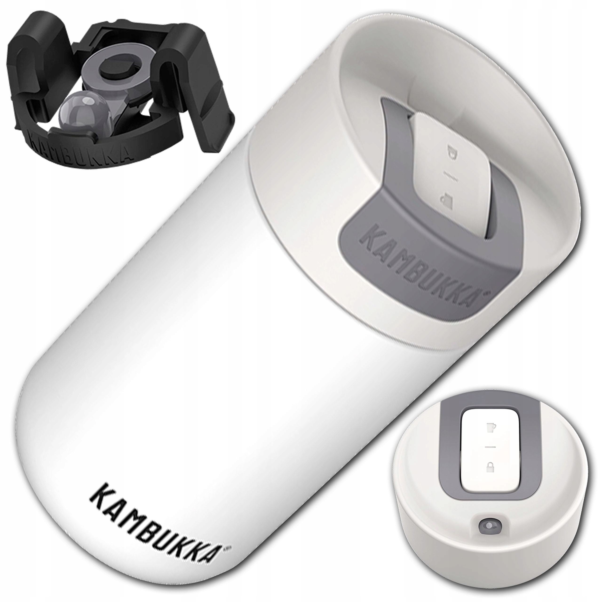 Kubek Termiczny Kambukka Olympus Do Samochodu Szkoły Na Kawę Herbatę 300 ml