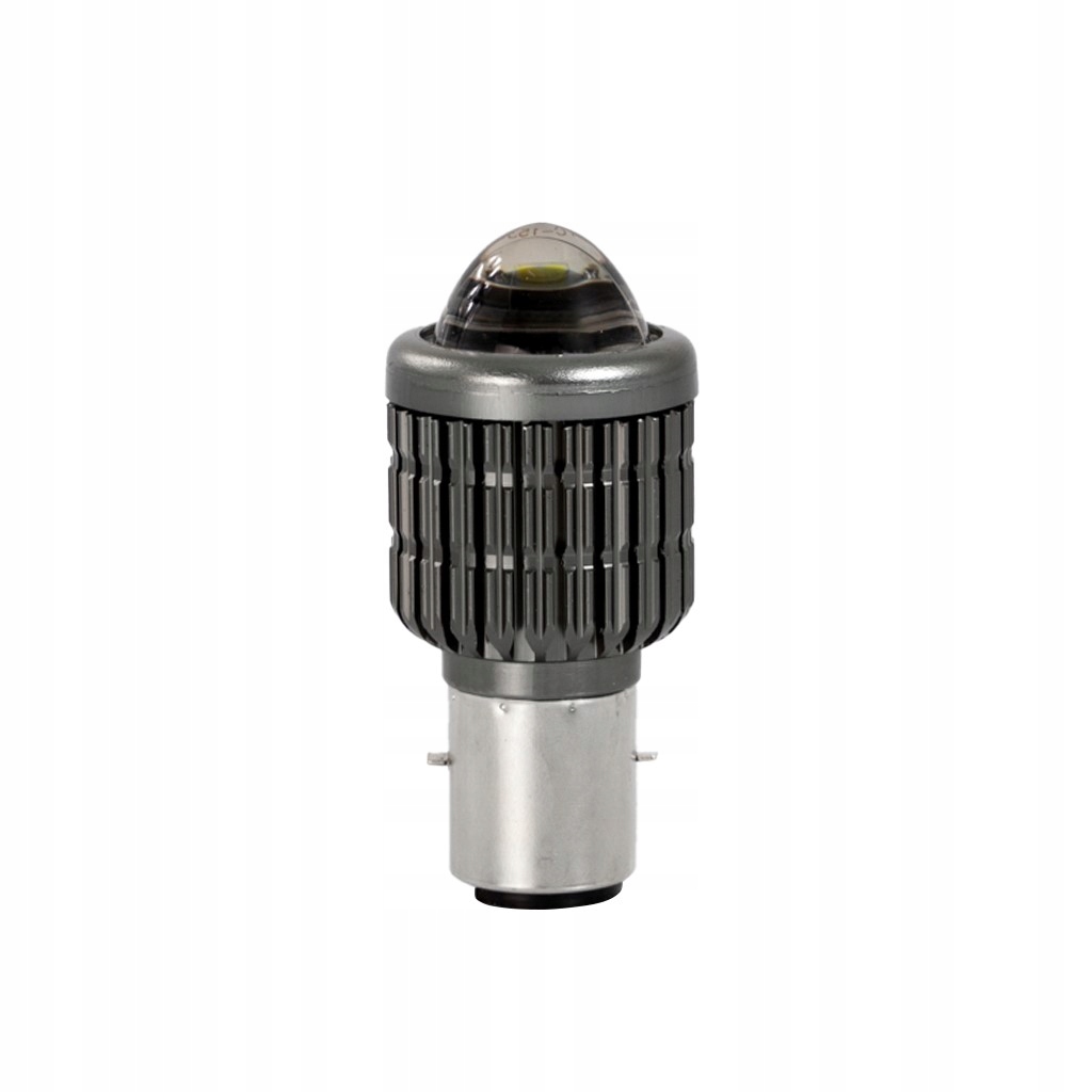Żarówka BA20d S2 led M-tech 12V 1szt. Ledowa zimna biel motor quad skuter