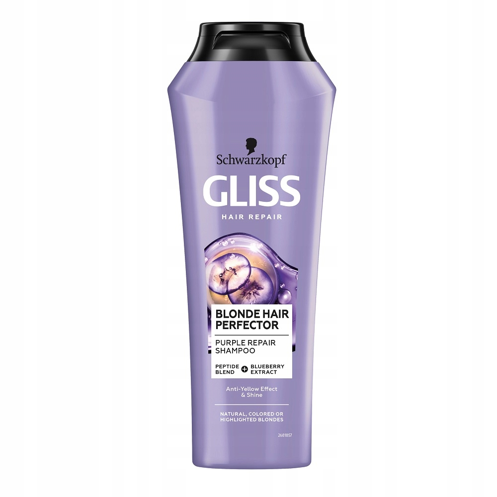 

Gliss Blonde Perfector szampon do blond włosów 250