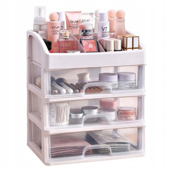 

Szkatułka Organizer Na Kosmetyki Szuflady Pojemnik