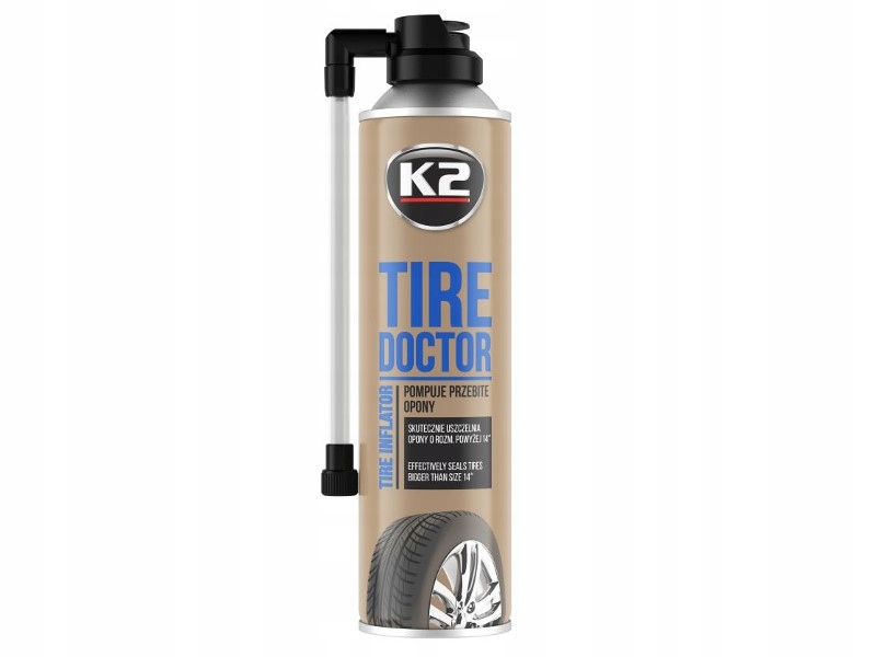 

K2 Tire Doctor Koło Zapasowe Spray Dojazdówka