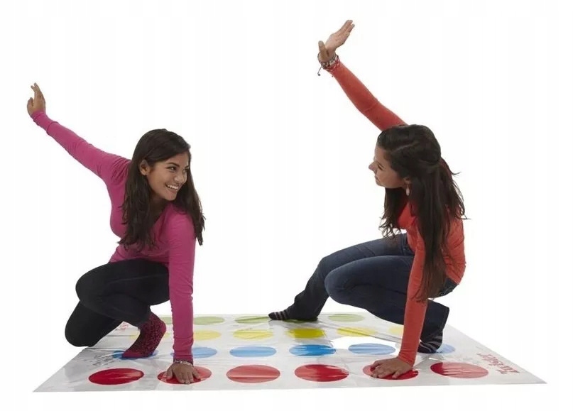 TWISTER GRA PLANSZOWA RODZINNA ZRĘCZNOŚCIOWA TOWARZYSKA DUŻA MATA IMPREZOWA Bohater brak