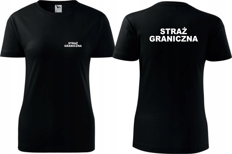 

Policja Straż Ochrona Koszulki Damskie T-shirt