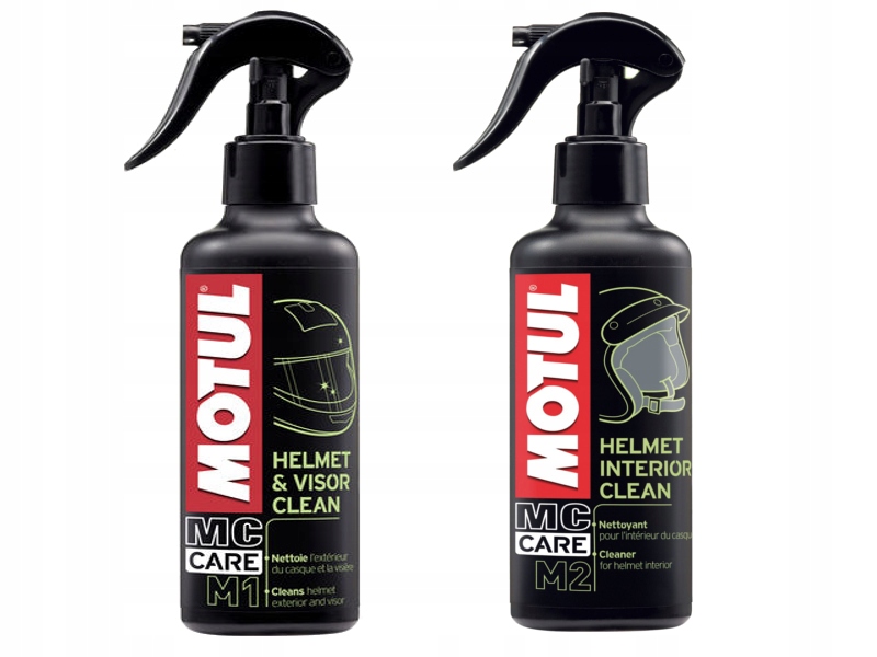 

Motul Zestaw czyszczenia kasków M1 M2 2 x250ml