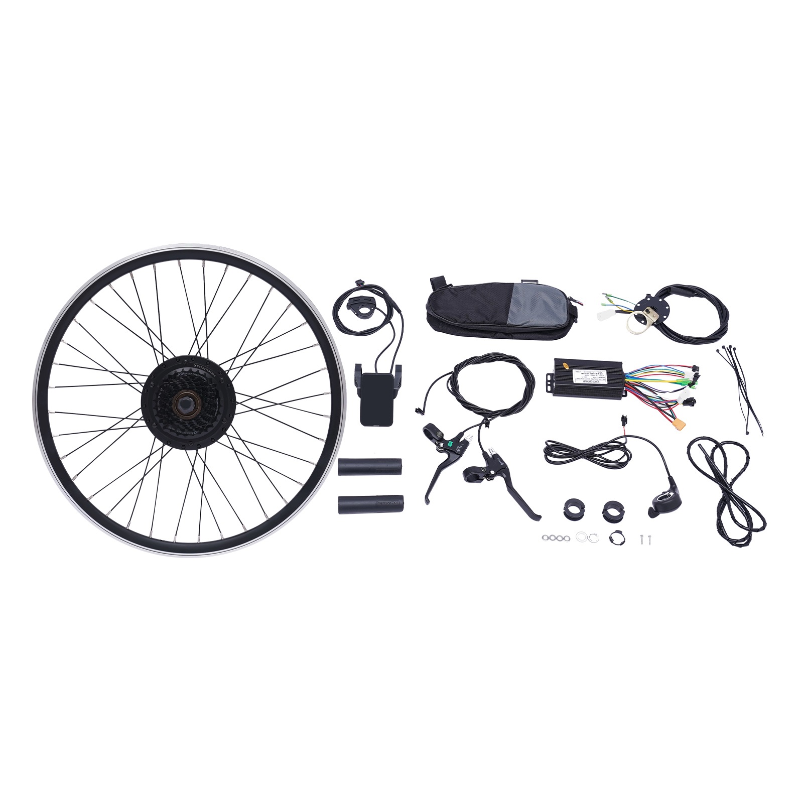 36V 500W Zestaw Do Konwersji Roweru Tylne Koło Do Opon 24IN