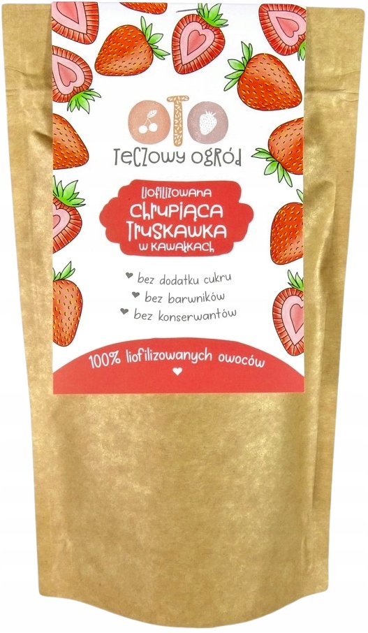 OWOCE LIOFILIZOWANE CHRUPIĄCA TRUSKAWKA W KAWAŁKACH OTOLANDIA 20g Kod producenta OTO
