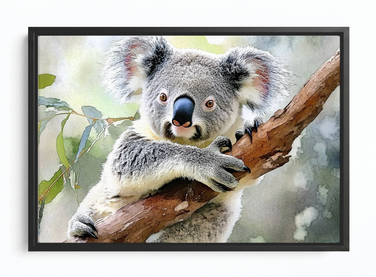 Obraz Rama American Box Fauna Příroda Austrálie Medvídek Koala 60x40