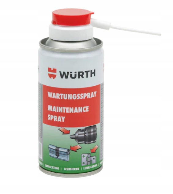 

Wurth Spray olej do smarowania zamków konserwacji