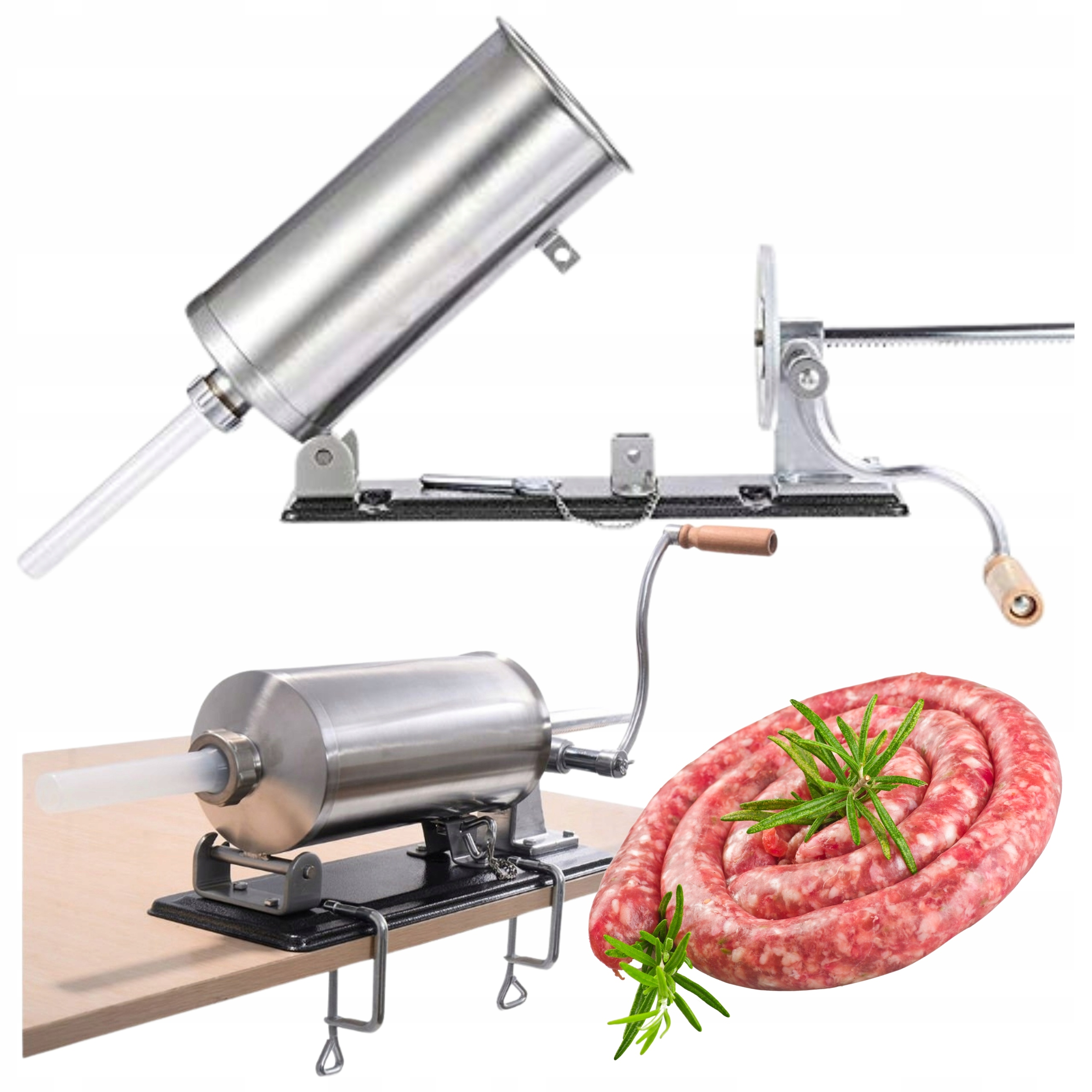 plnička do klobás, jitrnic 5,5 l tryska na Klobásy a uzeniny 5,5 kg