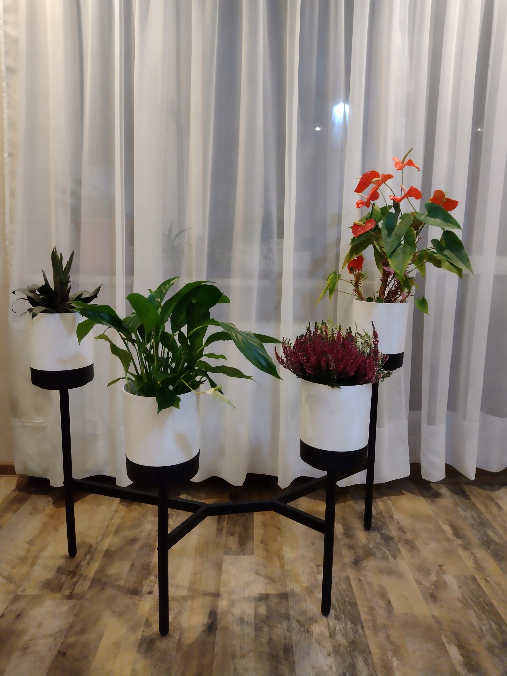Kwietnik BLOOMIE STAND IKD4L | Biały — 7