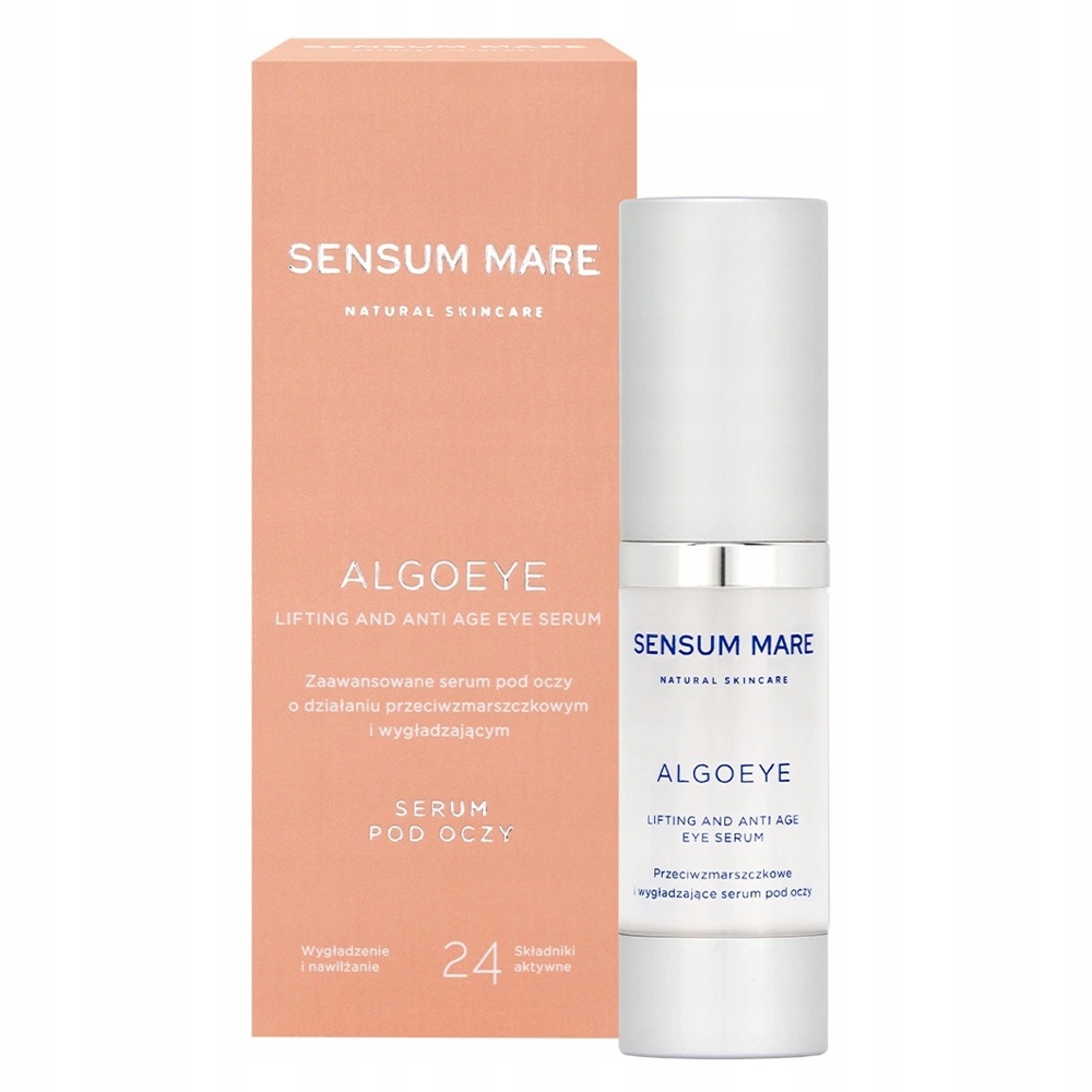 Protivráskové oční sérum Algoeye pro zdraví Sensum Mare 15 ml