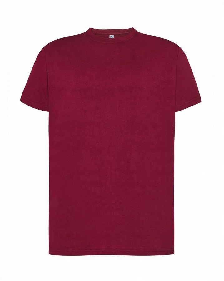 

Premium koszulka męska 190g -jhk- burgundowy M
