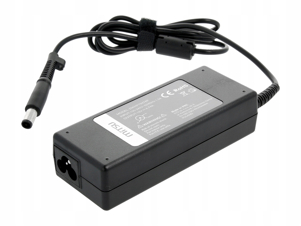 Zasilacz Mitsu 19v 4.74a (7.4x5.0 pin) 90W do Hp Compaq