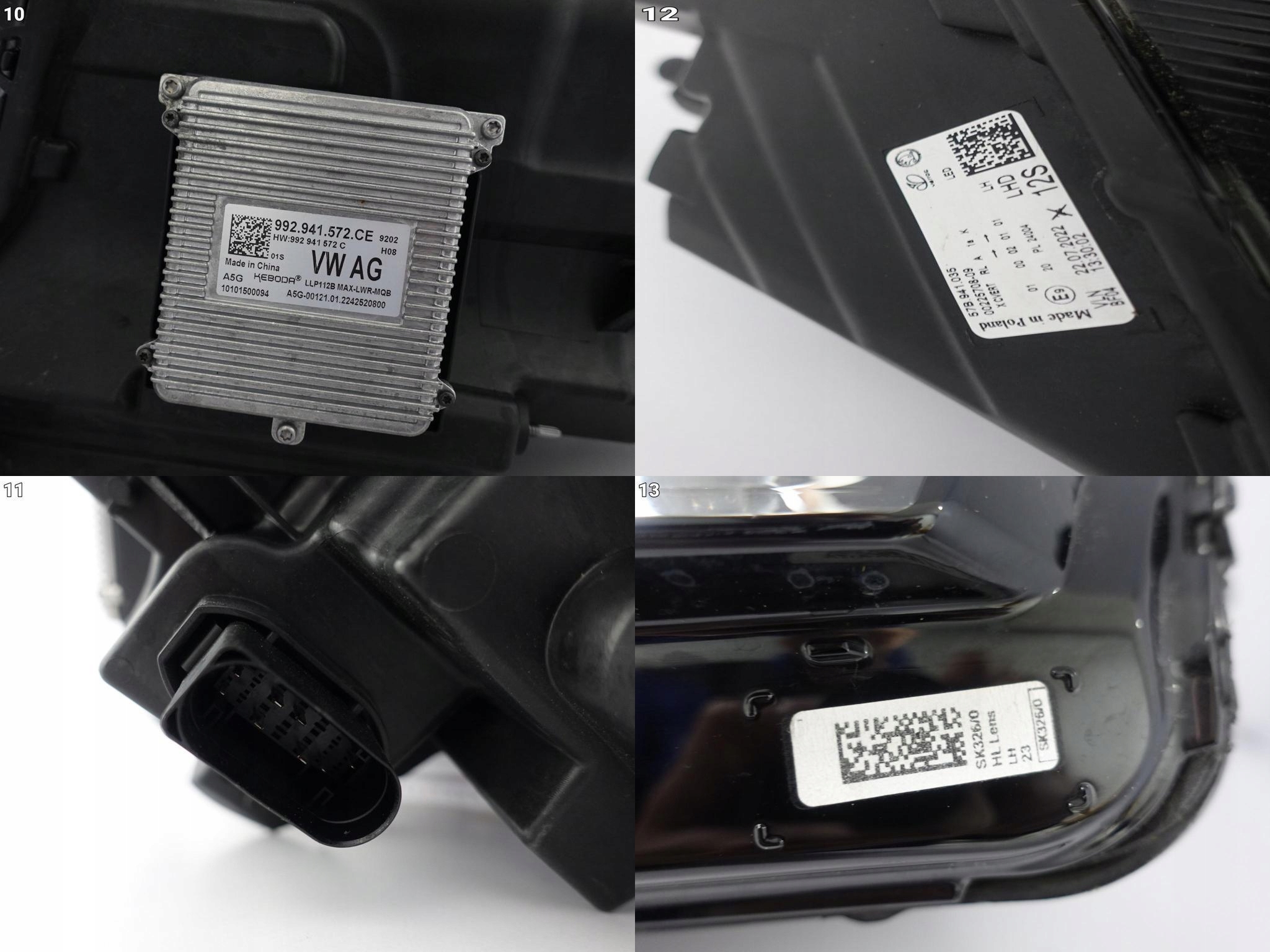 SKODA KAROQ 57B LIFT 22- light FULL LED CRYSTAL LIGHTING left front EU