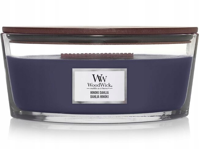 WoodWick svíčka loď Hinoki Dahlia 453.6 g