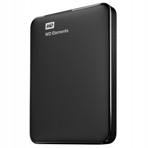 Wd Elements Portable Hdd 2TB czarny Zewnętrzny dysk twardy 2,5"