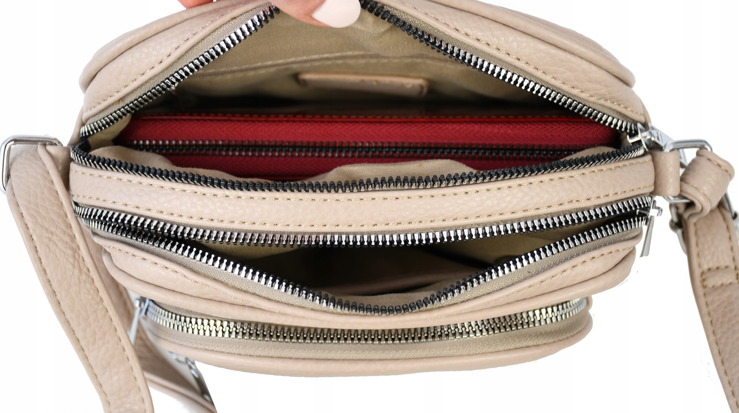 TOREBKA LISTONOSZKA damska 2 komory listonoszki Płeć kobieta