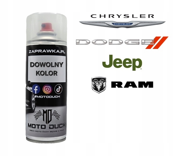 Lakier Samochodowy Spray Jeep Chrysler Dodge Ram