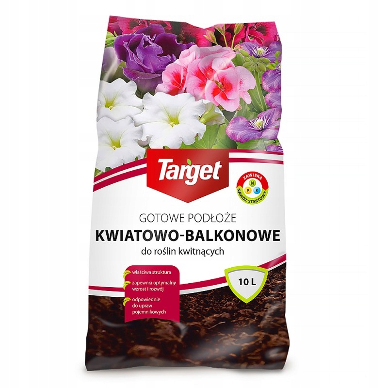 

Target Ziemia podłoże do kwiatów 10L Balkon