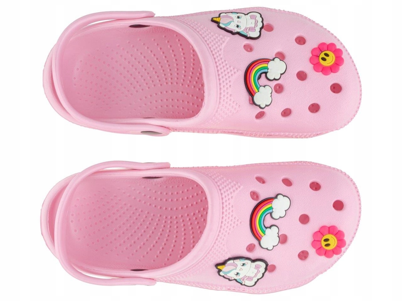 Kroksy klapki dziecięce chodaki piankowe B872930 róż 30/31 Płeć chłopcy dziewczynki
