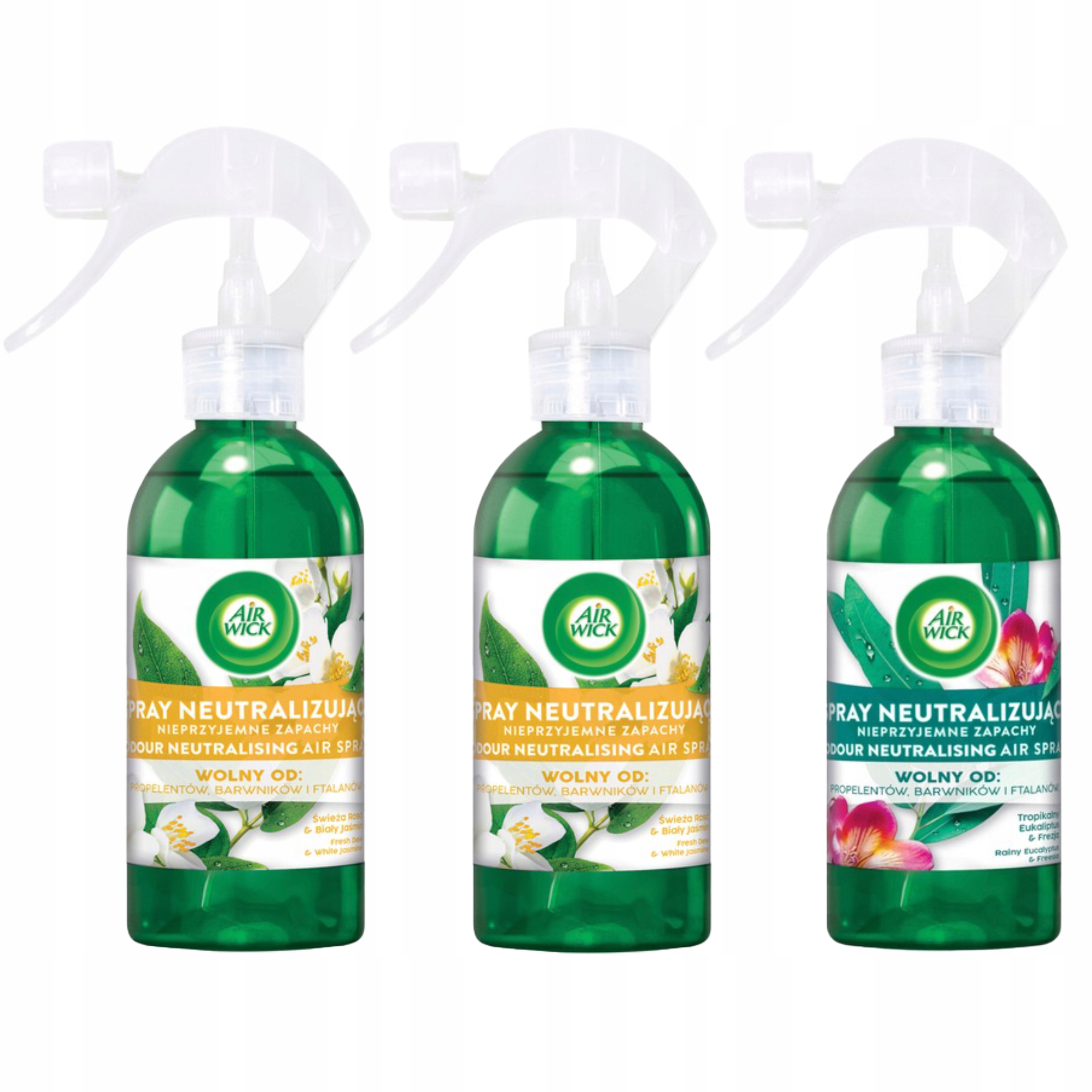 

Air Wick Zestaw Odświeżaczy Mix 3*237ml Spray