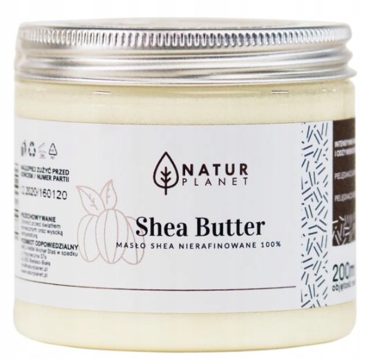 

Masło Shea 200ml 200g 100% Naturalne Czyste Karite