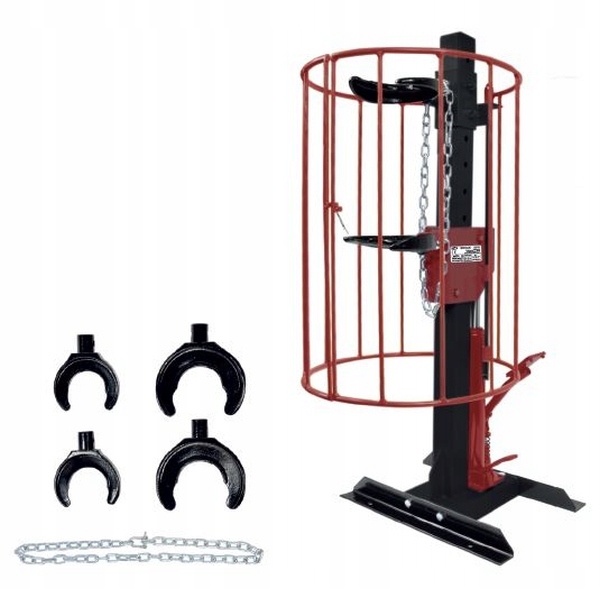 Rooks Hydraulický Sťahovák Pružín, Stacionárny S Košom, 1000 Kg