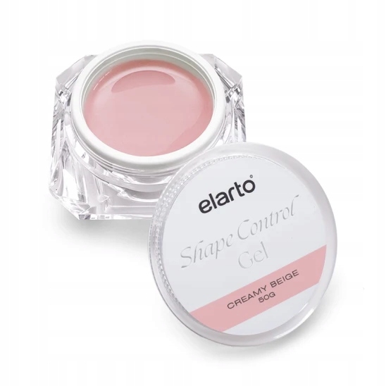 Stavební gel Elarto Shape Control Gel Creamy Beige 50 g