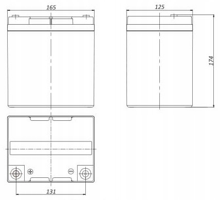 AKUMULATOR BATERIA VRLA TECHNOCELL TCL28-12 12W AGM 28AH TCL 28-12 TCL28 Producent Technocell