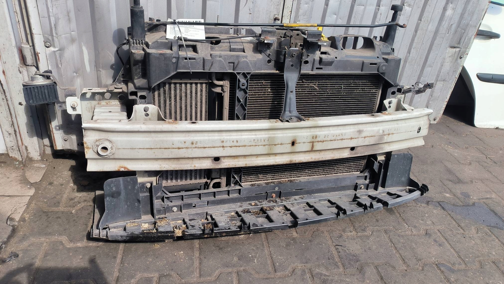 support panel for radiators radiator 1.5 TDCI FORD TRANSIT COURIER