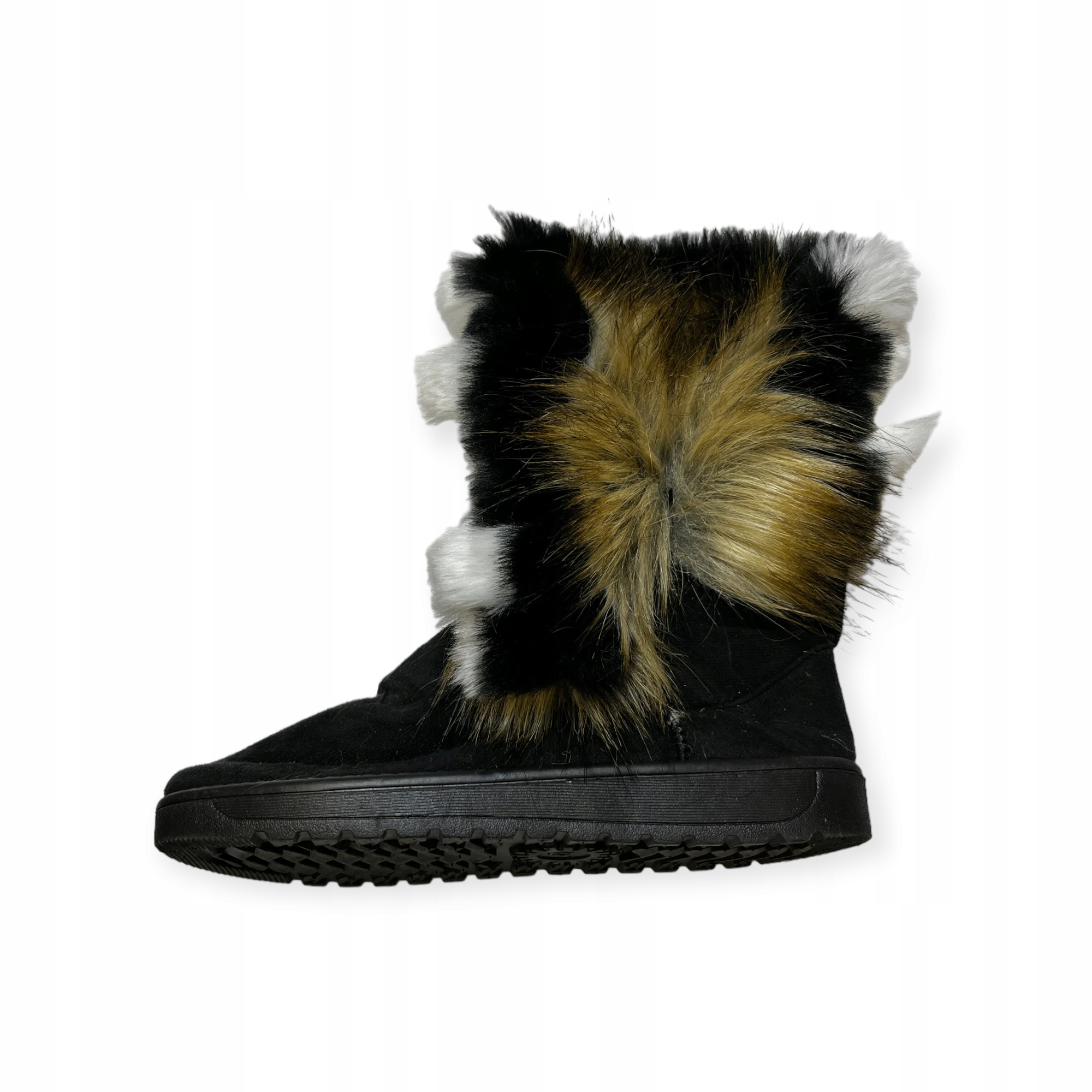 Dámské nazouvací kozačky černé 42