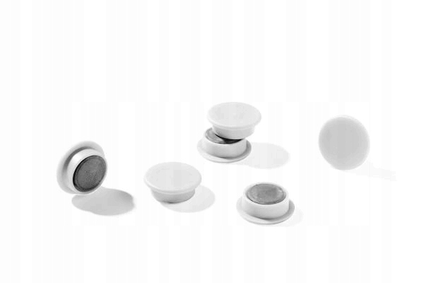 

Durable Magnesy Do Tablic Na Lodówkę 21mm Białe