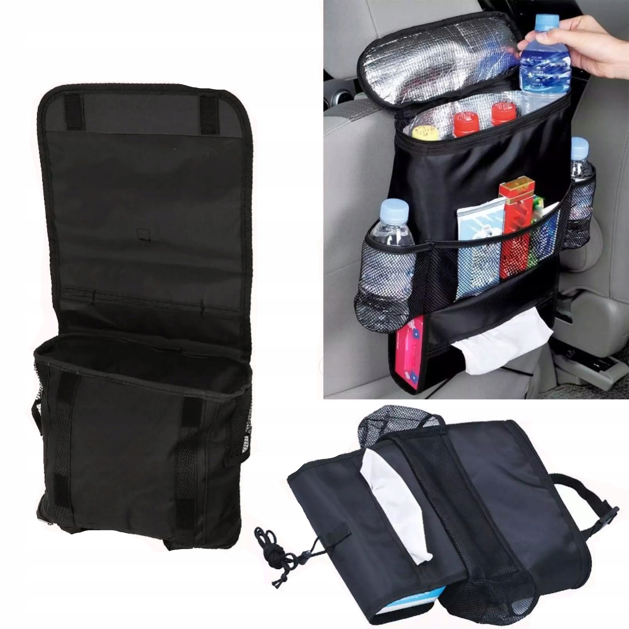 TORBA TERMICZNA PODRÓŻNA ORGANIZER SAMOCHODOWY NA FOTEL DO AUTA EAN (GTIN) 5905753373928